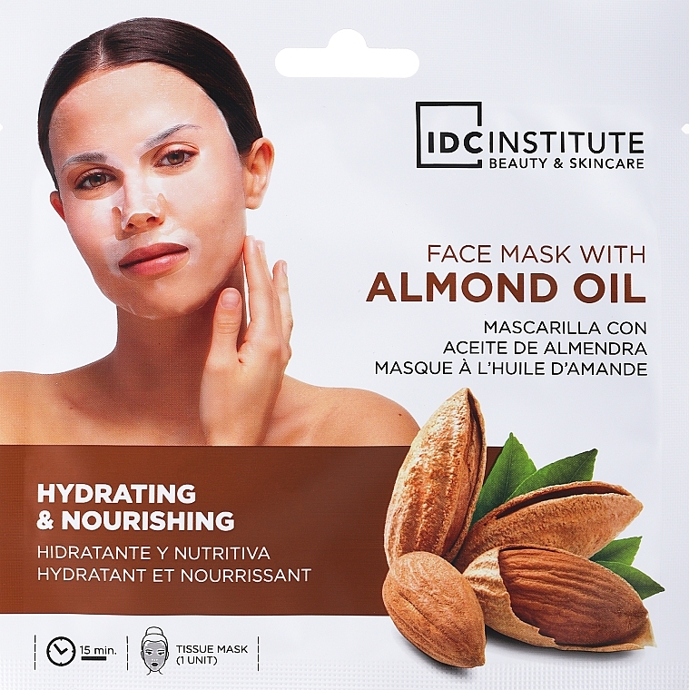 Almond Oil Face Mask - IDC Institute Face Mask — photo N1