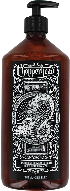 Moisturizing Hair & Beard Shampoo - Chopperhead — photo N1