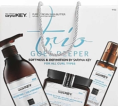 Fragrances, Perfumes, Cosmetics Set - Saryna Key Trio Curl Control (shm/500ml + mask/500ml + oil/105ml)