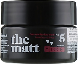 Fragrances, Perfumes, Cosmetics Extra Strong Hold Matte Wax - Glossco The Matt 5