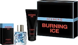 Fragrances, Perfumes, Cosmetics Iceberg Burning Ice - Set (edt/100ml + sh/gel/200ml) 