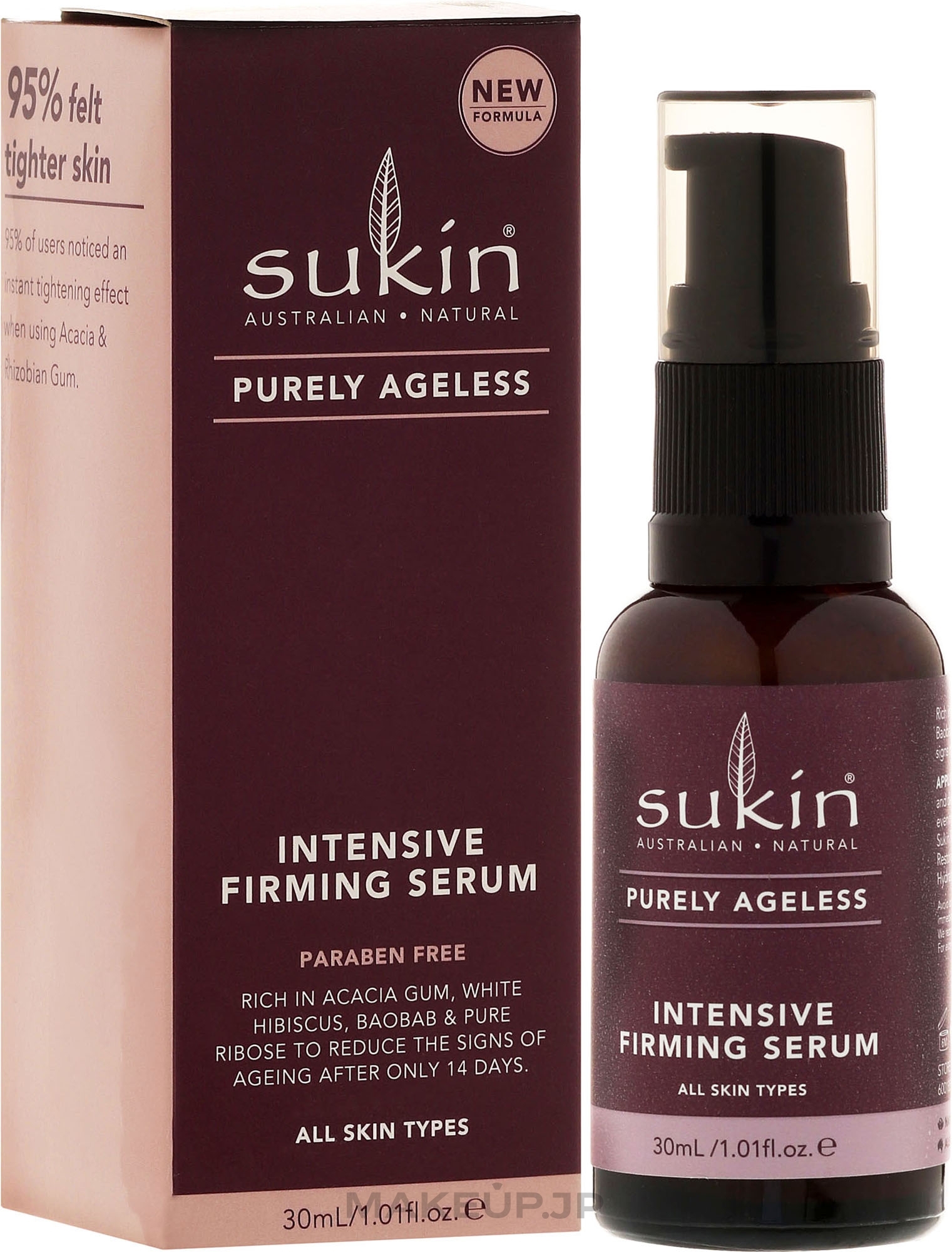 Strengthening Face Serum - Sukin Purely Ageless Firming Serum — photo 30 ml