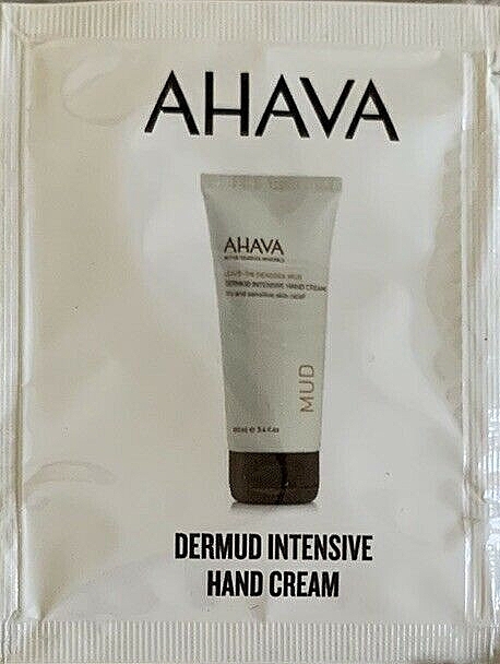 Hand Cream - Ahava Dermud Intensive Hand Cream (sample) — photo N1