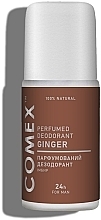 Fragrances, Perfumes, Cosmetics Natural Deodorant for Men 'Ginger' - Comex 24H