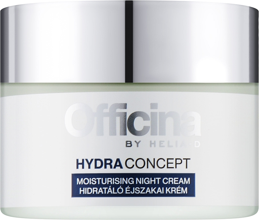 Moisturizing Night Face Cream - Helia-D Officina Hydra Concept Moisturizing Night Cream — photo N1