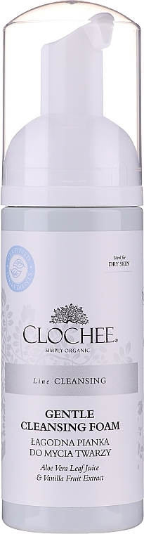 Soothing Face Cleansing Foam - Clochee Gentle Cleansing Foam — photo N4