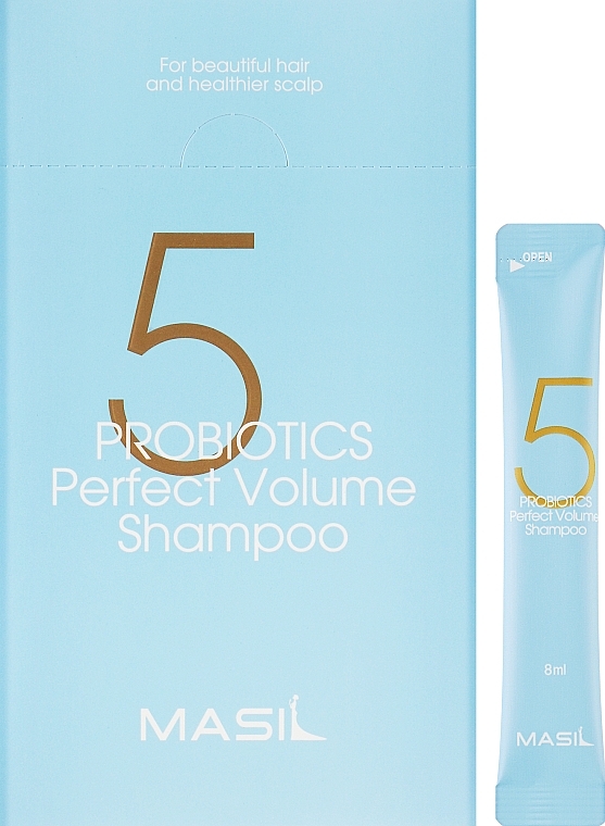 Perfect Hair Volume Probiotic Shampoo - Masil 5 Probiotics Perfect Volume Shampoo (sample) — photo N2