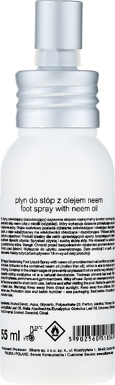 Foot Liquid with Neem Oil - Silcare Nappa Foot Liquid with Neem Oil — photo N2