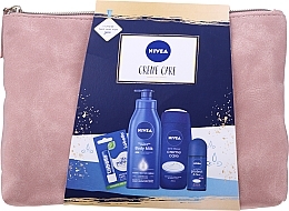 Fragrances, Perfumes, Cosmetics Set - Nivea Creme Care (sh/gel/250ml + b/milk/400ml+deo/50ml+lip/balm/4.8g)