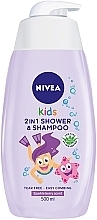 Fragrances, Perfumes, Cosmetics 2-in-1 Body & Hair Gel - Nivea Kids Sparkle Berry