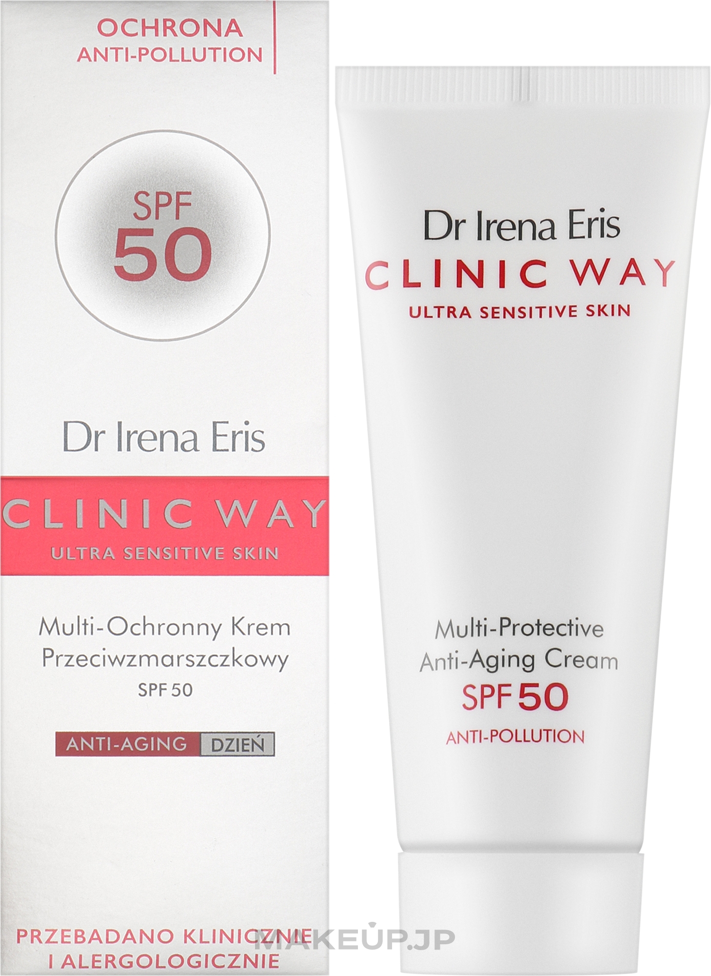 Anti-Aging Day Face Cream SPF 50 - Dr. Irena Eris Clinic Way — photo 40 ml