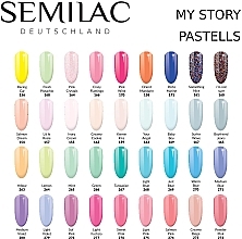 Nail Polish - Semilac PasTells UV Hybryd Nail Polish — photo N9