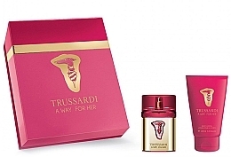 Fragrances, Perfumes, Cosmetics Trussardi A Way For Her - Set (edt 50ml + b/l 100ml)