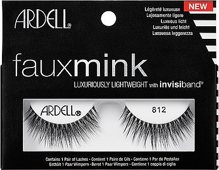 Flase Lashes - Ardell Faux Mink Luxuriously Lightweight 812 — photo N1