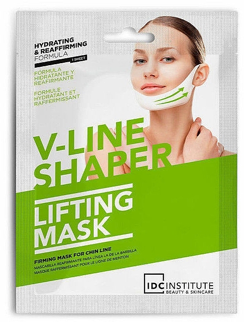 Firming & Moisturizing Chin Mask - IDC Institute V-Line Shaper Lifting Mask — photo N3