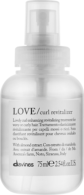 Curl Revitalizer Spray - Davines Love Curl Revitalizer Spray — photo N1