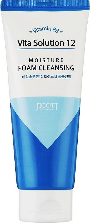 Moisturising Face Cleansing Foam - Jigott Vita Solution 12 Moisture Foam Cleansing — photo N1