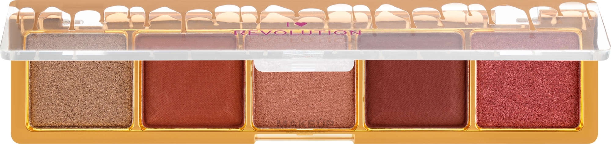 Eyeshadow Palette - I Heart Revolution Mini Chocolate Eyeshadow Palette — photo Chocolate Fudge