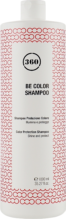 Black Vinegar Shampoo for Colored Hair - 360 Be Color Shampoo — photo N1