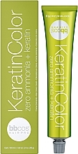 Fragrances, Perfumes, Cosmetics Ammonia-Free Hair Color - BBCos Keratin Color Hair Cream (10/0 -Platinum Blond)