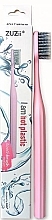 Biodegradable Toothbrush, pink - Zuzii Toothbrush — photo N1