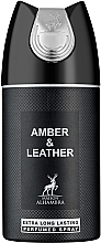 Fragrances, Perfumes, Cosmetics Alhambra Amber & Leather - Deodorant