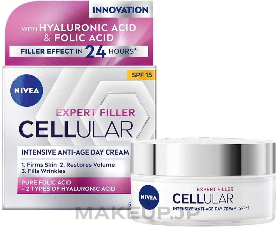 Anti-Aging Day Cream - NIVEA Cellular Anti-Age Skin Rejuvenation Face Day Cream SPF 15 — photo 50 ml