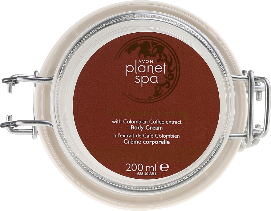 Body Cream with Colombian Coffee Extract "Perfect Strengthening" - Avon Planet Spa Body Cream — photo N3