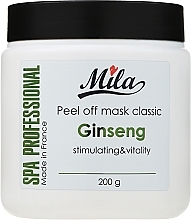 Fragrances, Perfumes, Cosmetics Classic Powder Alginate Mask 'Vitality. Ginseng' - Mila Mask Classic Vitaliti Powder