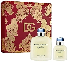 Dolce & Gabbana Light Blue Pour Homme - Set (edt/125ml + edt/40ml) — photo N1