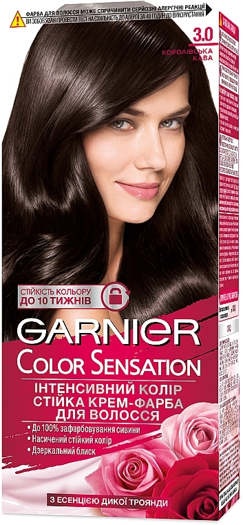 Long-Lasting Cream Color - Garnier Color Sensation — photo N1