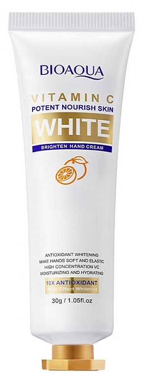 Vitamin C Hand Cream - Bioaqua Vitamin C Brightening Hand Cream — photo N1