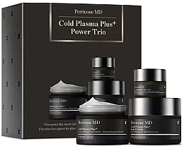 Fragrances, Perfumes, Cosmetics Set - Perricone MD Cold Plasma Plus+ Power Trio (f/ser/15ml + eye/cr/7.5ml + cr/30ml)