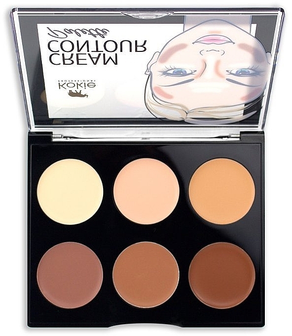 Makeup Palette - Kokie Professional Cream Contour Palette — photo N1