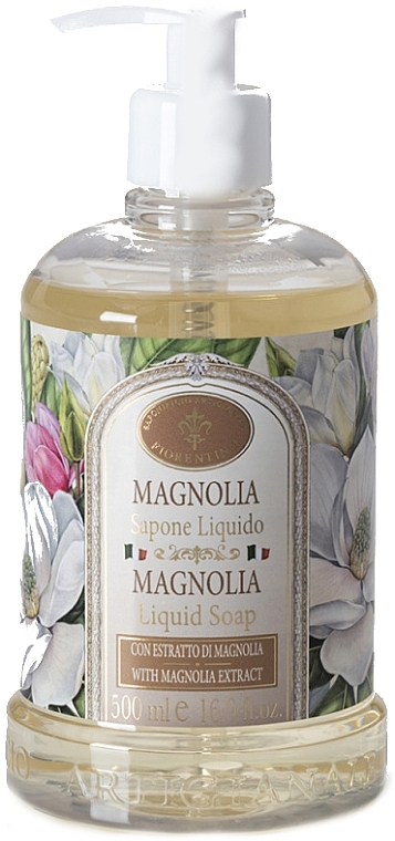 Magnolia Liquid Soap - Saponificio Artigianale Fiorentino Magnolia Liquid Soap — photo N2