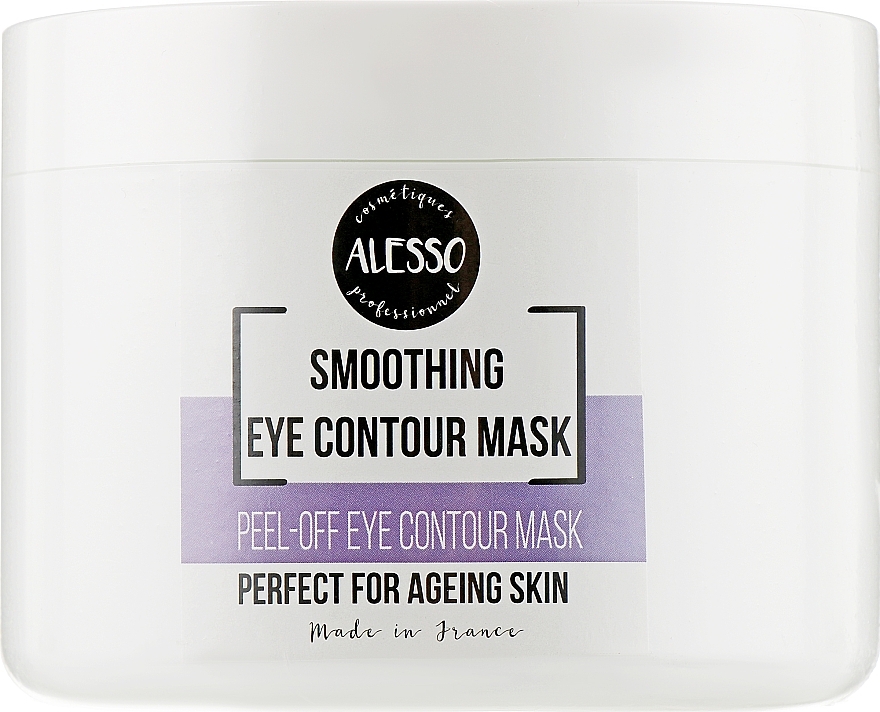 Anti Dark Circles & Puffiness Alginate Eye Mask - Alesso Professionnel Eye Contour Alginate Mask — photo N1