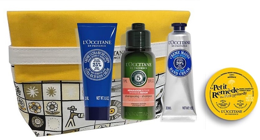 Set, 5 products - L'Occitane Classic Body Kit — photo N5