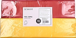 Fragrances, Perfumes, Cosmetics Foil Capes, red+yellow - Lussoni Foil Capes
