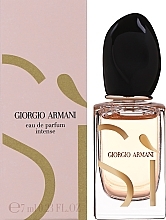 GIFT! Giorgio Armani Si Intense - Eau de Parfume Intense (mini) — photo N2