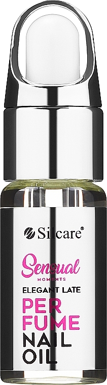 Scented Cuticle Oil - Silcare Sensual Moments Nail Oil Elegant Late — photo N1