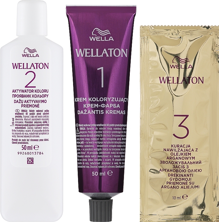 Hair Cream Colour with Argan Oil - Wella Wellaton Intense — photo N29