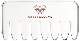 Scalp & Body Comb, stainless steel - Crystallove Cryo Ice Comb — photo N2