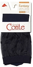 Fragrances, Perfumes, Cosmetics Women's Socks, polka dots "Fantasy", 50 Den, nero - Conte