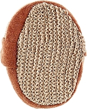 Shower Sponge, 7991, brown - SPL Massage Shower Sponge — photo N2