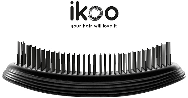 Hair Brush - Ikoo Pocket White Brush — photo N3
