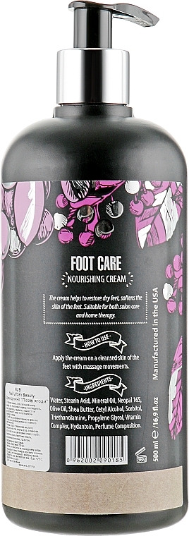 Nourishing Foot Cream - NUB Foot Care Nourishing Cream Wild Berries — photo N4