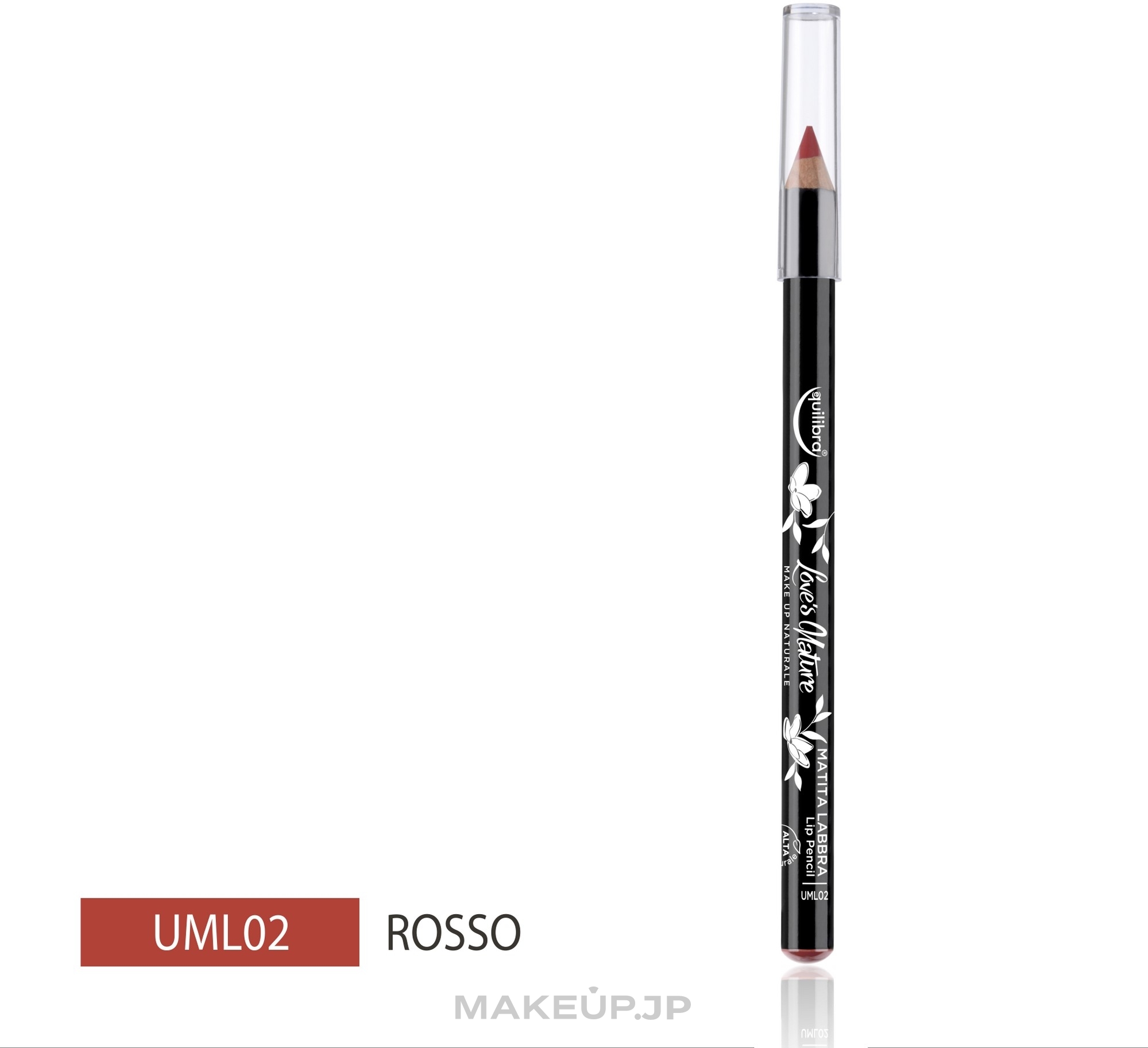 Lip Pencil - Equilibra Love's Nature Lip Liner — photo 02 - Red