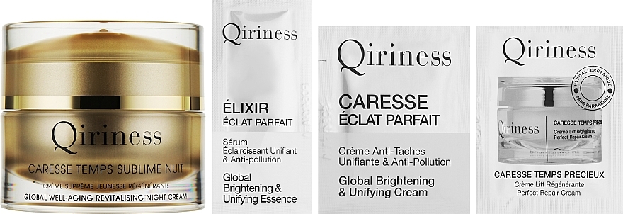 Anti-Age Revitalising Night Cream - Qiriness Caresse Temps Sublime Nuit Ultimate Anti-Age Revitalising Night Cream — photo N2