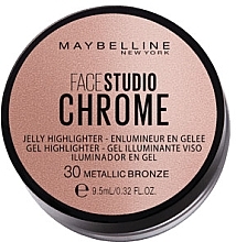Fragrances, Perfumes, Cosmetics Highlighter - Maybelline Face Studio Chrome Jelly Highlighter