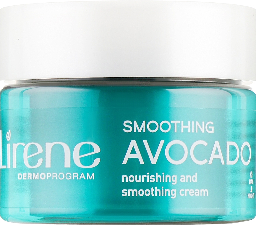 Elasticity Increasing Hyaluronic Cream "Rejuvenating Avocado Oil" - Lirene Moisture and Nourishment Cream — photo N1